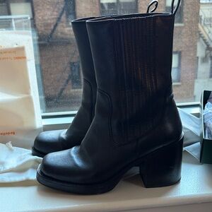 Seychelles Black Leather Women's Boots